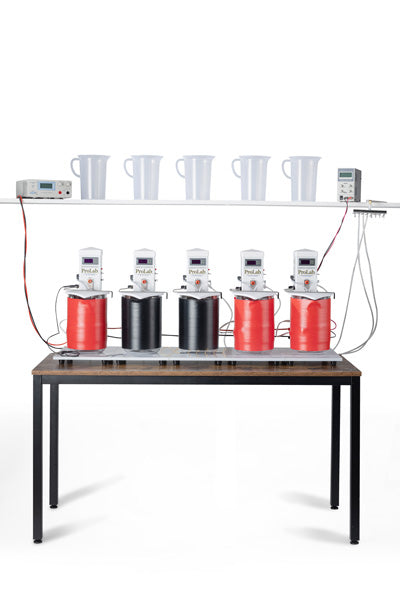 5M1: 5 Module System for Plating Nickel and Gold onto Steel and other metals using TriVal Gold Strike