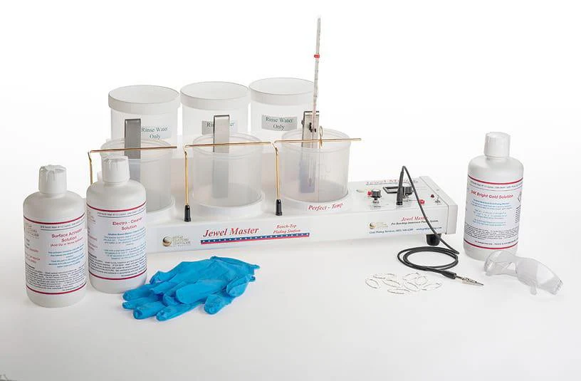 Jewel Master Pro HD Kit - Plating Gold onto Stainless steel with Woods Nickel Strike (Option 3)